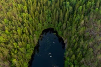 Lake in Nuuksio National Park
